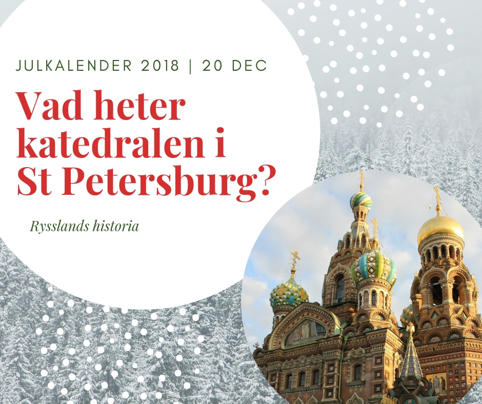 Vad heter katedralen i St Petersburg?