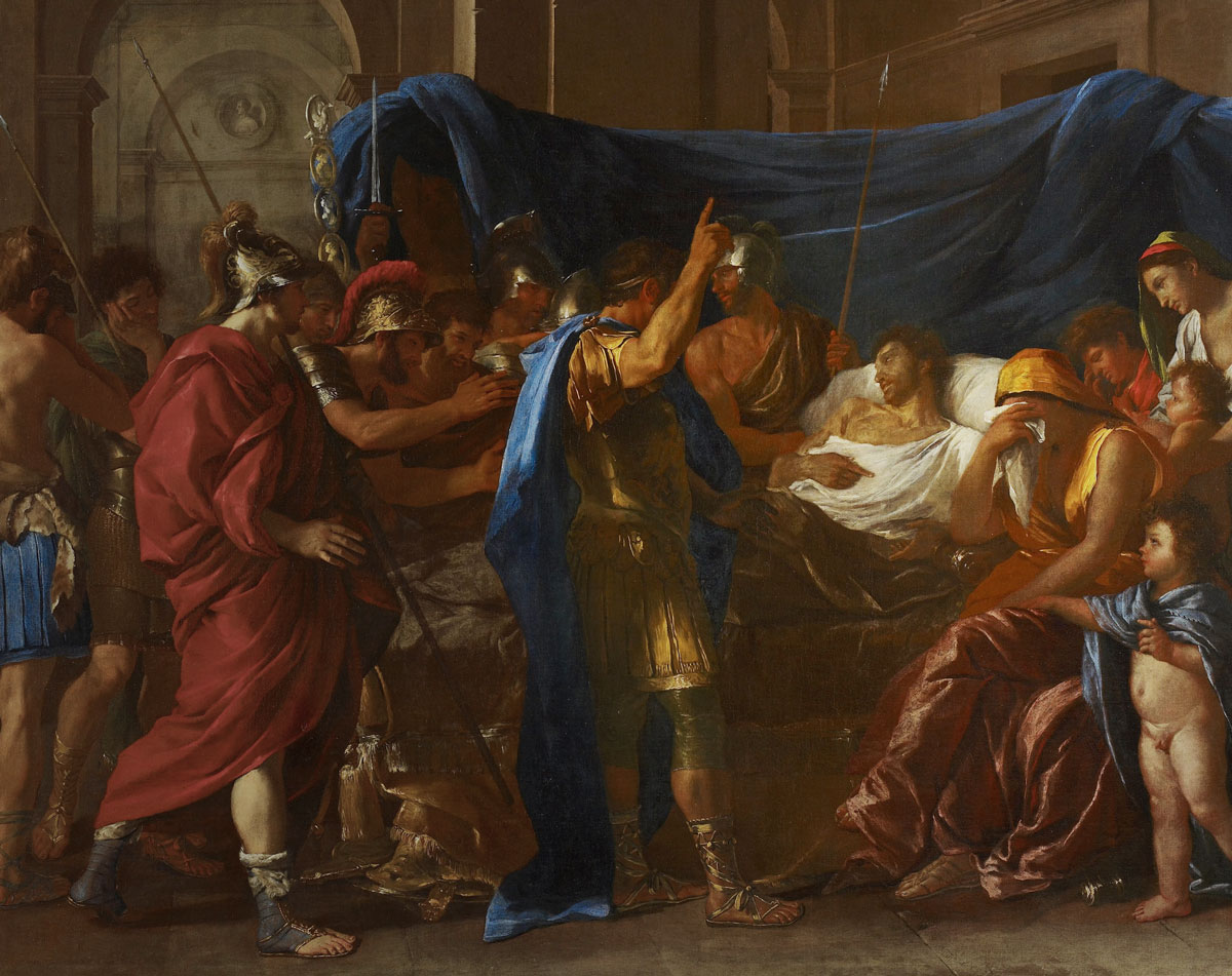 Nicolas Poussin: "The Death of Germanicus"