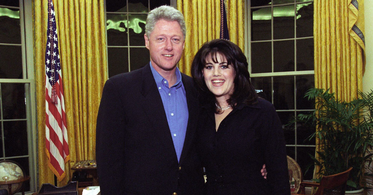 Monica Lewinsky och Bill Clinton