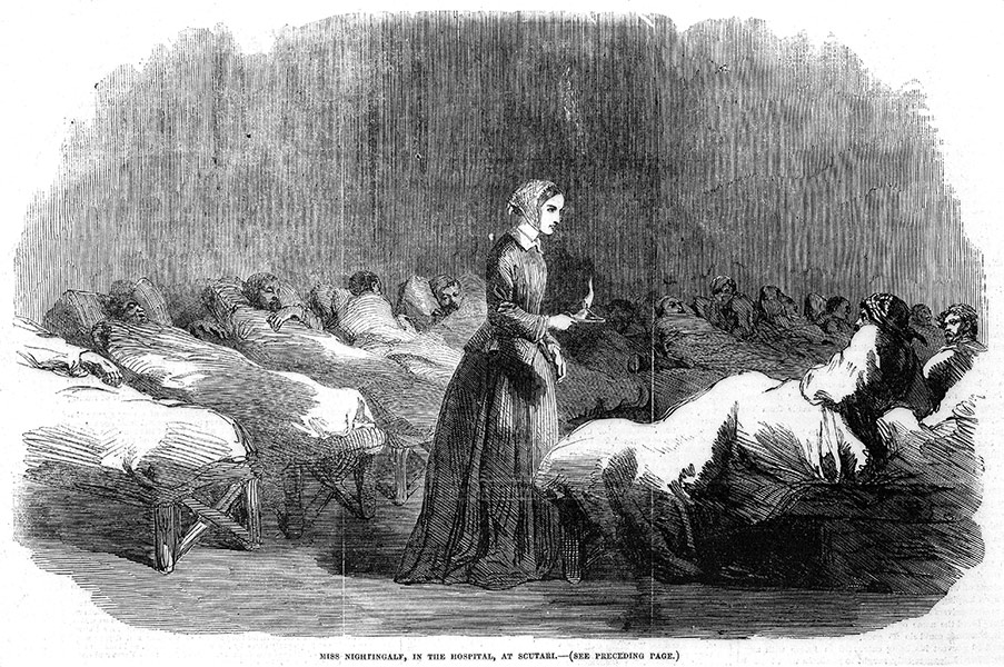 Florence Nightingale, Illustrated London News, 24 februari 1855