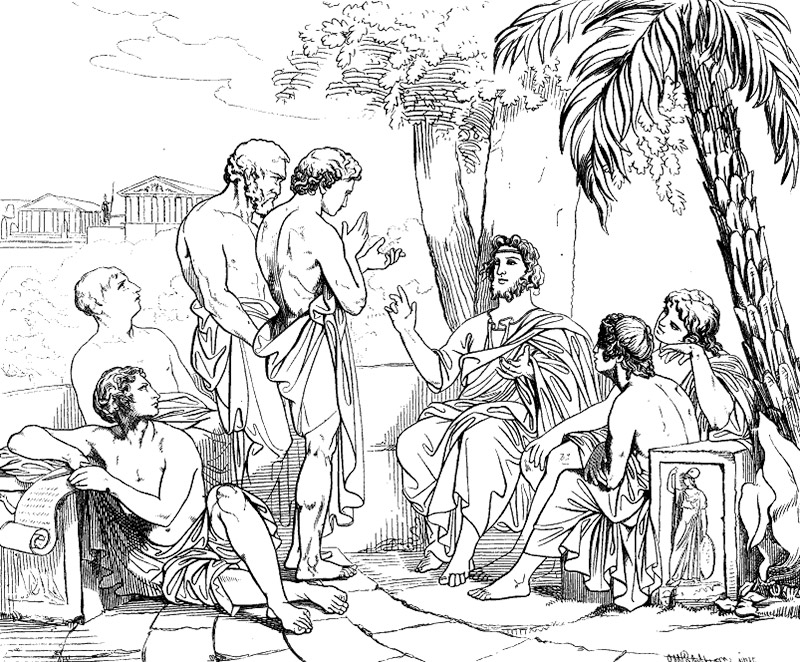 Platon i sin akademi