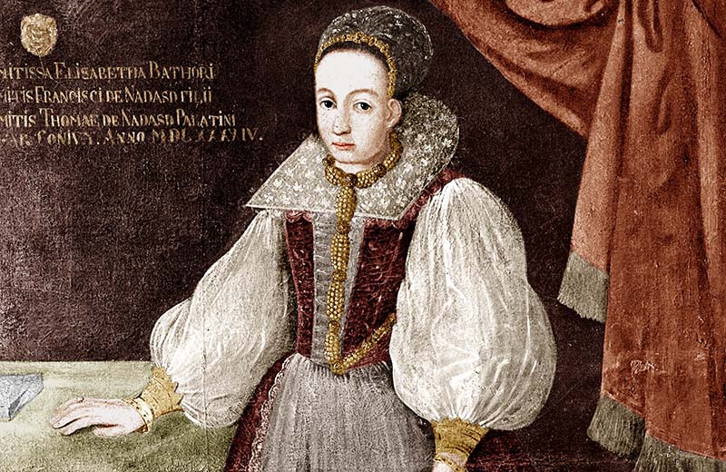 Erzsébet Báthory, porträtt från 1600-talet