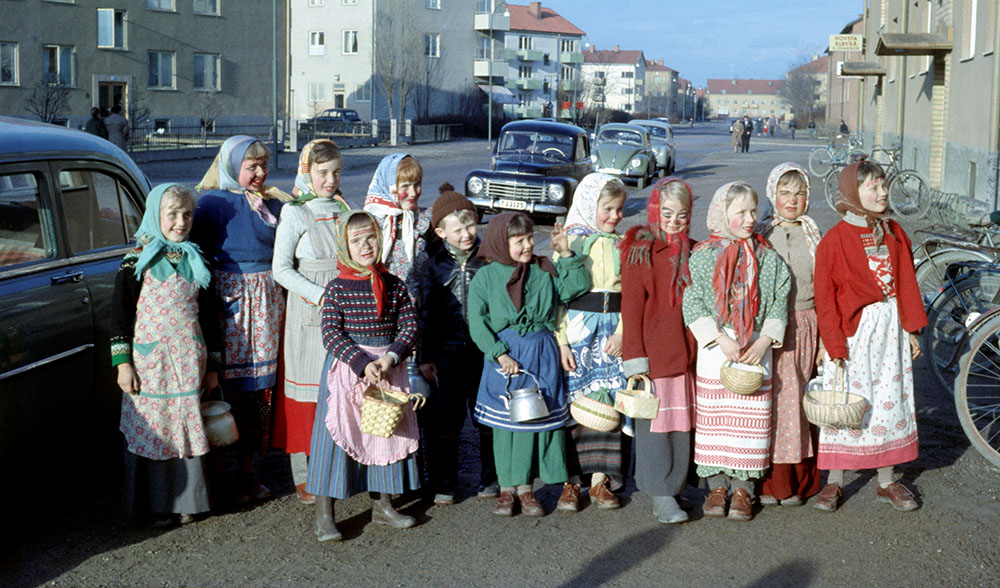 Påskkärringar i Örebro, 1950-tal