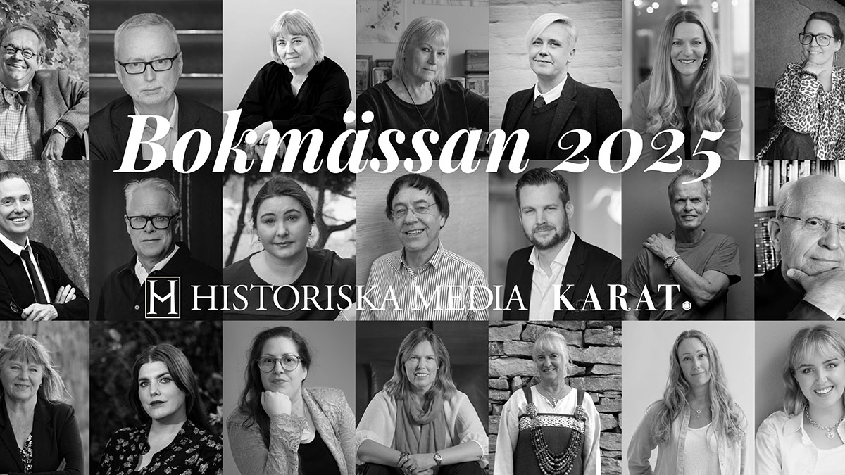 Historiska Media på Bokmässan 2025 - medverkande författare
