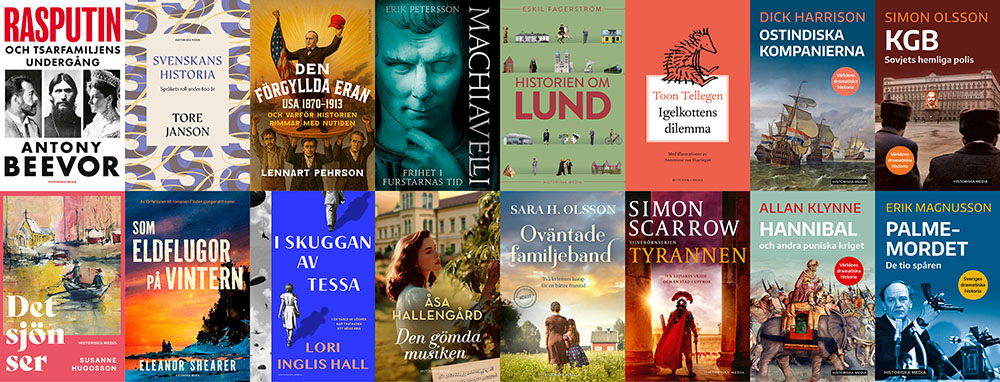 Vårens böcker 2026